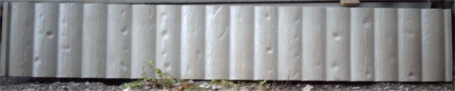 Log Roll gravel board.