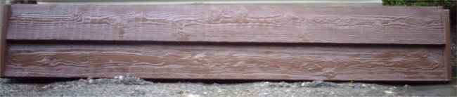 Timber Lap gravel board.